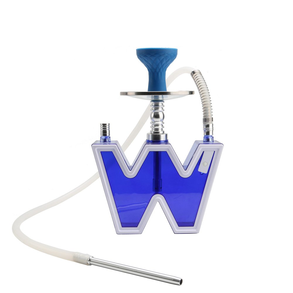 Acrylic Hookah Book With Led Light Heart Shaped Shisha Book Nargile Sheesha Narguile Cachimbas Hookah Set