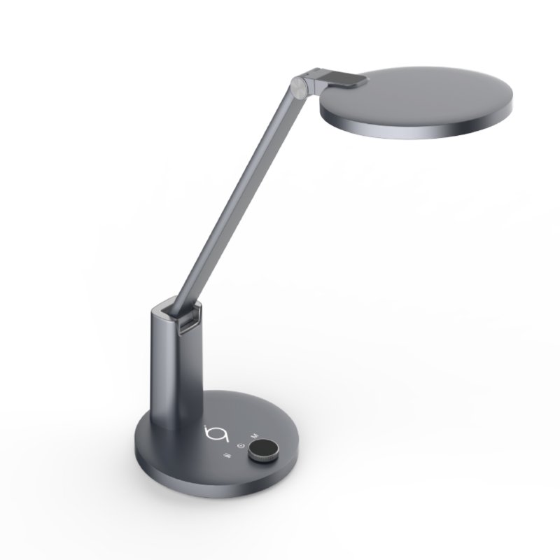 Office Desk Lamp Book Reading Touch Switch LED Desk Lamp With Round LED Head Stepless Dimming One-Key Pomodoro Technique Mode