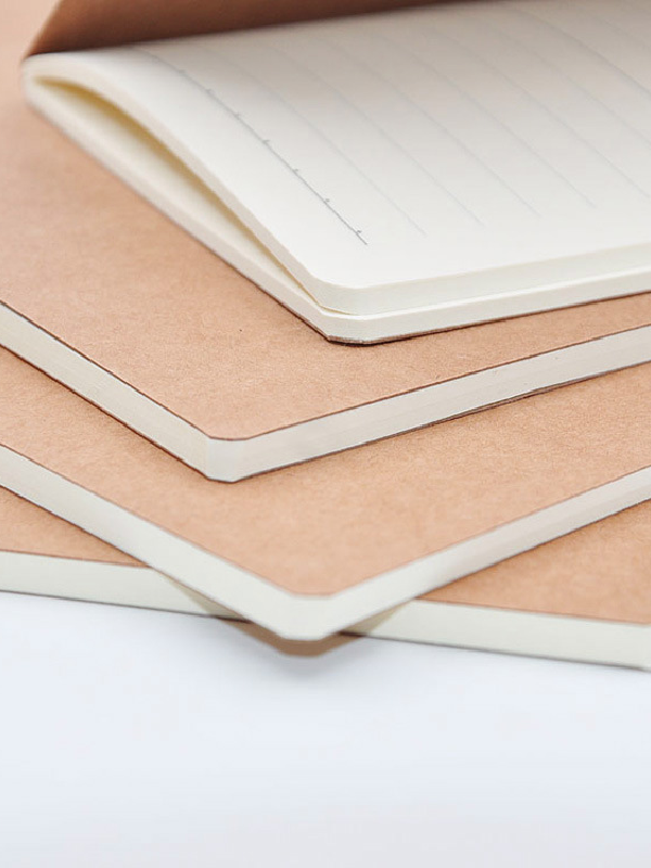 16K Cowhide Car Thread Book With Customizable Logo A5 Blank Retro Cover Thread Bound Book Large Size Book