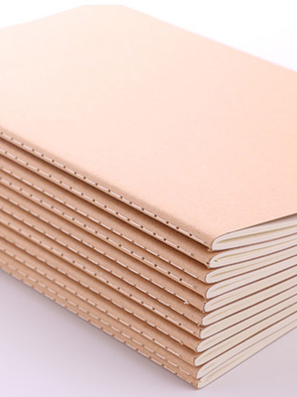 16K Cowhide Car Thread Book With Customizable Logo A5 Blank Retro Cover Thread Bound Book Large Size Book