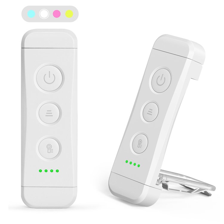 Glocusent Mini Foldable Usb Rechargeable Pocket Led Bookmark Book Reading Light For Bedroom Reading In Bed