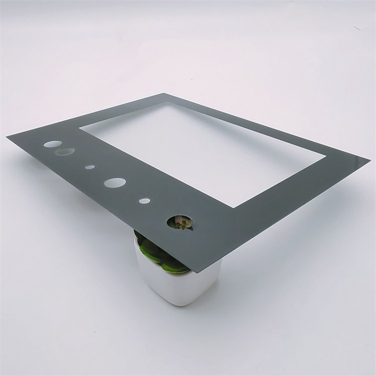 Custom Gorilla Glass screen print anti-glare coated glass safety tempered glass LCD display touch screen panel