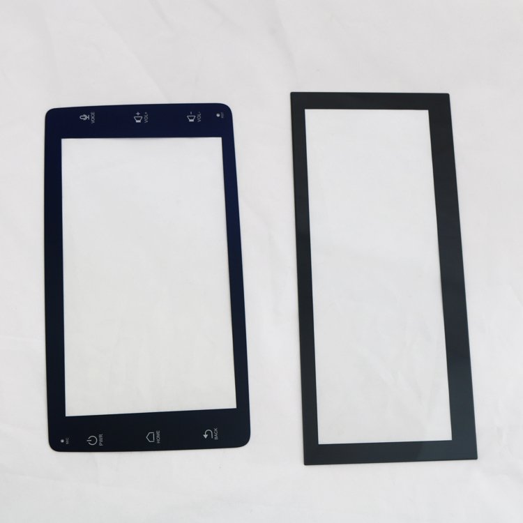 Custom Gorilla Glass screen print anti-glare coated glass safety tempered glass LCD display touch screen panel