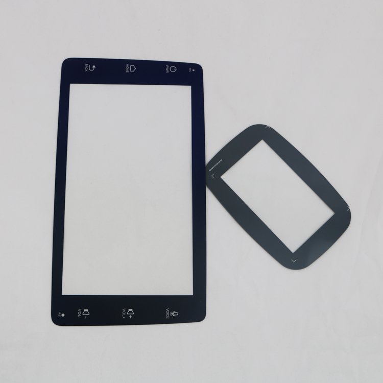 Custom Gorilla Glass screen print anti-glare coated glass safety tempered glass LCD display touch screen panel