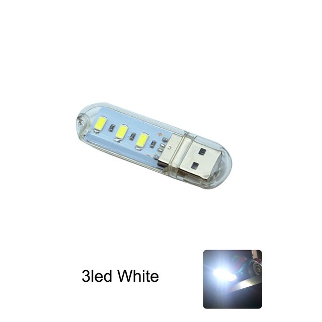 DC 5V Ultra Bright Mini Portable USB LED Reading Lamp Book Light For Power Bank PC Laptop Notebook