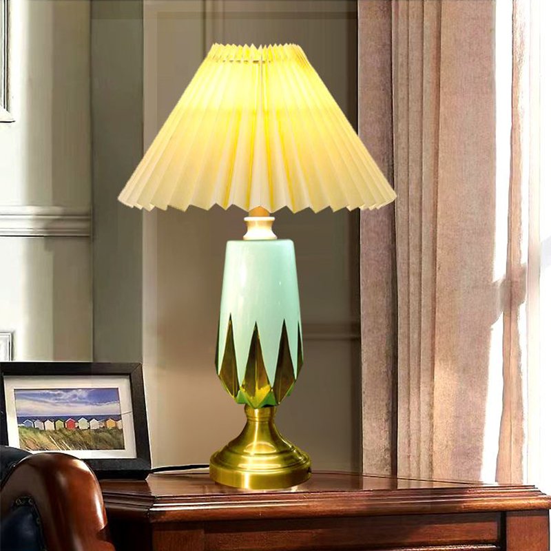 American Retro LED Table Lamp European Luxury Night lamps home decor Living Room Hotel Bedroom bedside lamp Desk Light