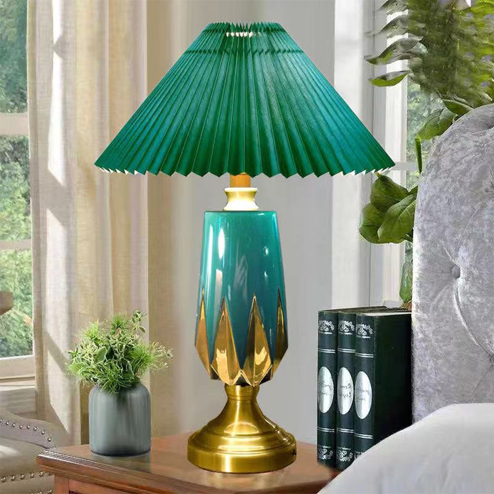 American Retro LED Table Lamp European Luxury Night lamps home decor Living Room Hotel Bedroom bedside lamp Desk Light