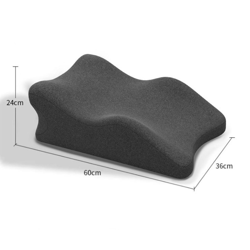 Leg pillow, venous foot pillow, pregnant woman lifts her legs and puts them on the bed to sleep on the stomach pillow