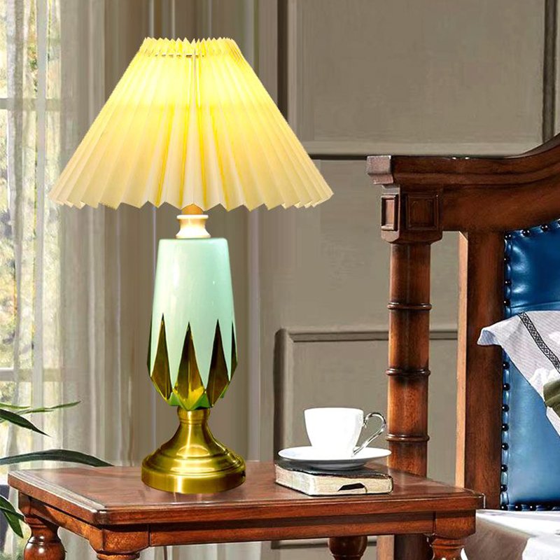 American Retro LED Table Lamp European Luxury Night lamps home decor Living Room Hotel Bedroom bedside lamp Desk Light