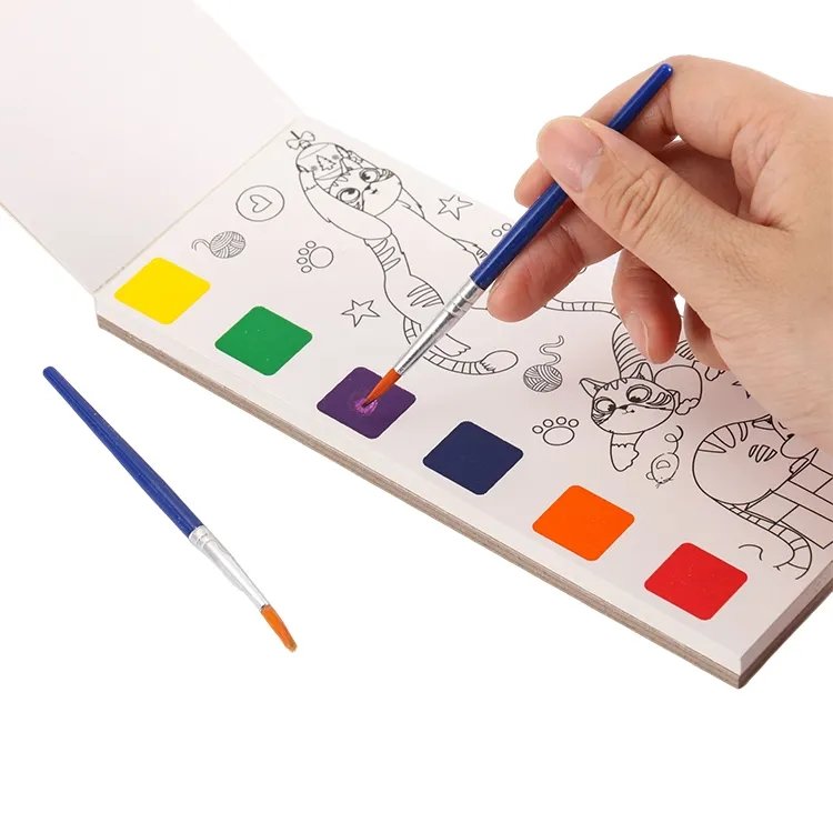 Coloring book for children Light Sketch Light Color - World Adventure drawing toys art books