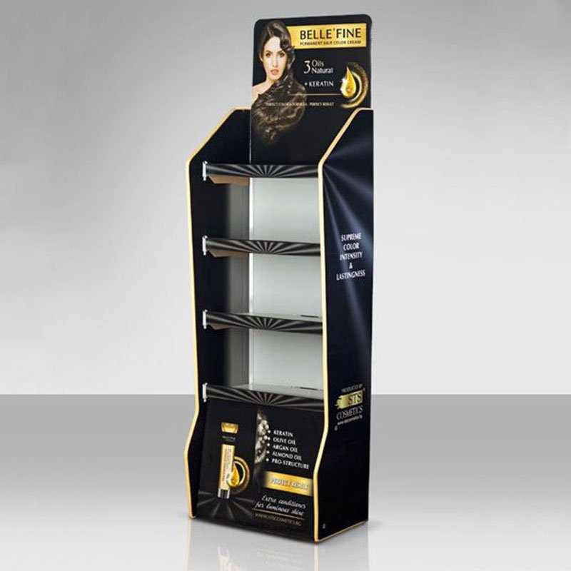 Customized PVC Foam Board Display Stand Commercial Beverage Snacks Promotion Display Stand for Supermarket
