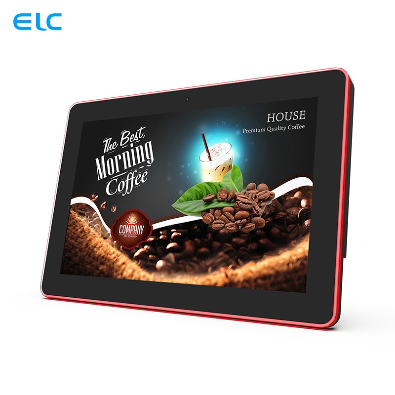 WA1056T 10.1 inch Wall mounted touch screen LED Light Bar android 11 OS all in one poe tablet pc for meeting room