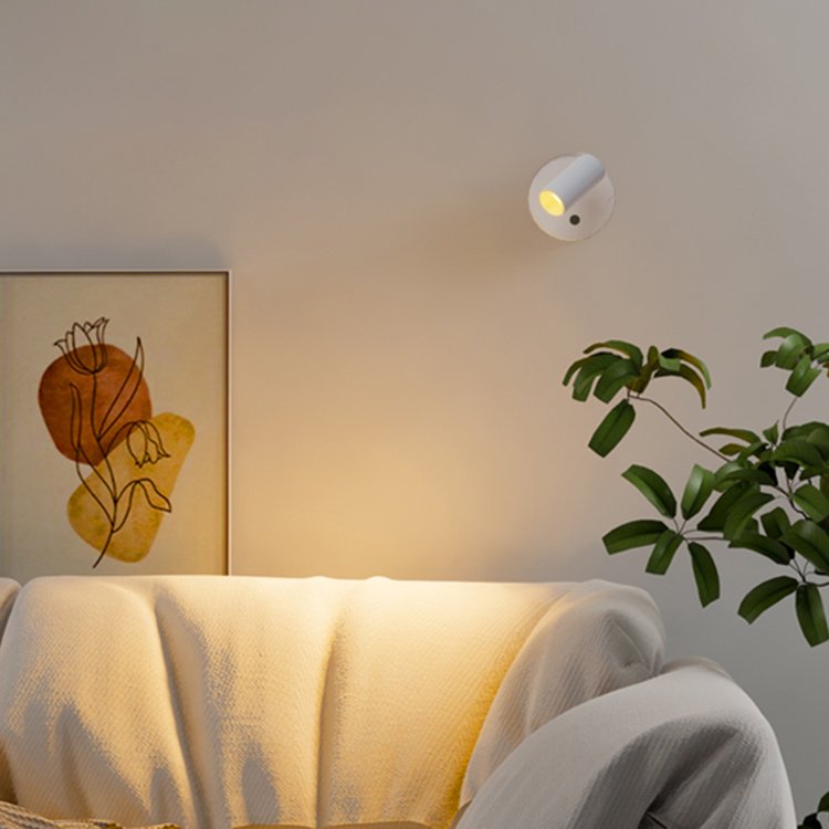 Pesetech Home Reading books Nordic indoor minimalist modern with battery rechargeable LED well light