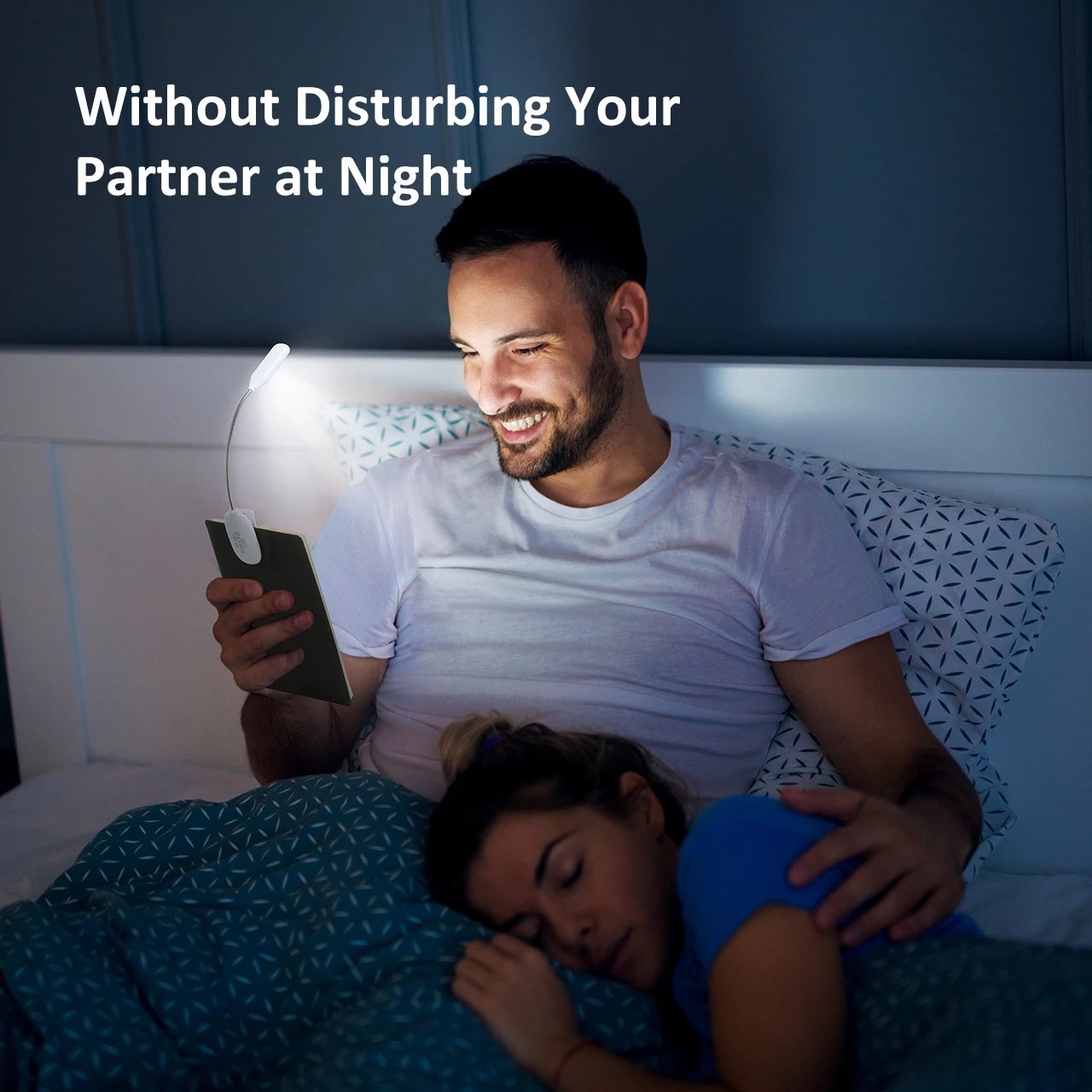 Rechargeable LED Desk Lamp 9 Lighting Modes 360 Flexible Night Light for Bedroom Reading Working Travelling