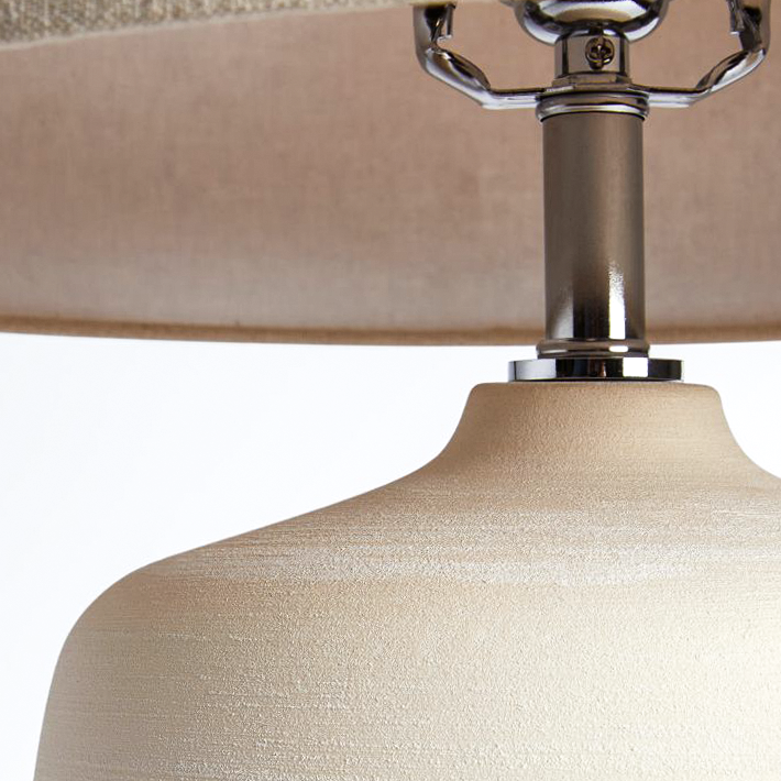 High quality white cloth cover lamp wholesale manufacturers modern design decorative metal modern minimalist office lamp