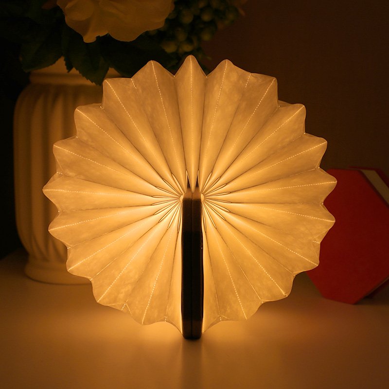 Colorful Rechargeable Reading Light Folding gift LED Tyvek book light