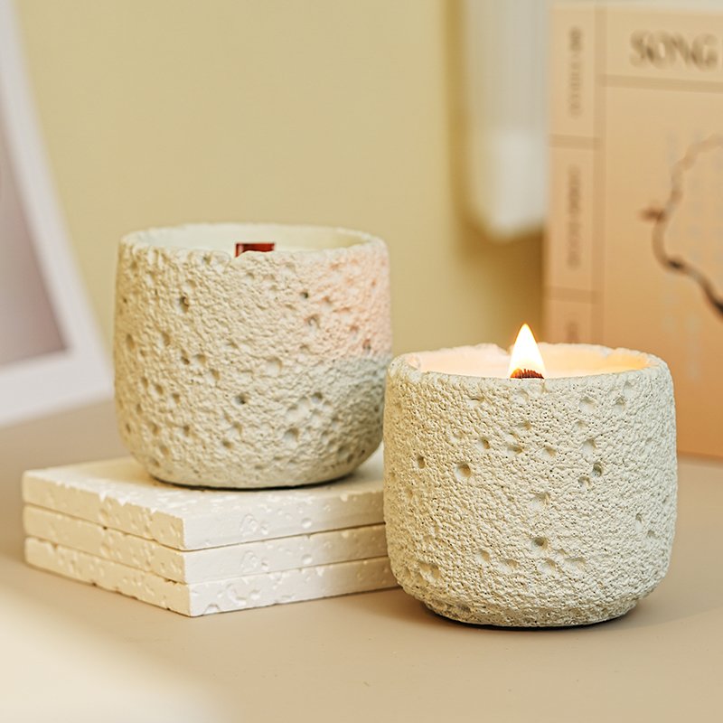 Aromatherapy Essential Oil Aromatherapy Candle Atmosphere Niche Premium Bedroom Creative Fragrance Birthday Gift With Hand Gift