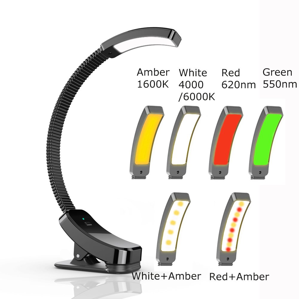 High Quality Wholesale Led Flexible Reading Book Light With Rechargeable Battery