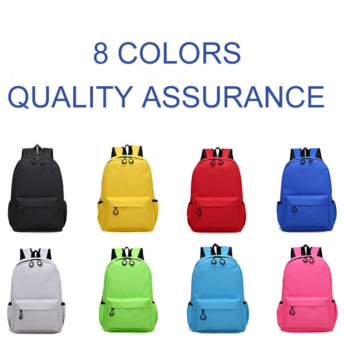 Wholesale Custom School Bags Boys 600D Teenagers Backpack OEM Children Bookbags Student Waterproof Kids Backpack Girls Schoolbag