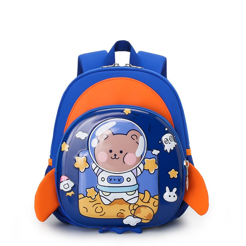 New anti-lost children's schoolbag kindergarten small class boys and girls light backpack early education class baby snack bag