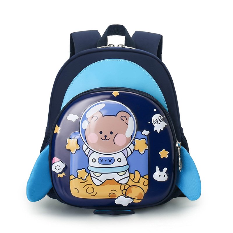 New anti-lost children's schoolbag kindergarten small class boys and girls light backpack early education class baby snack bag