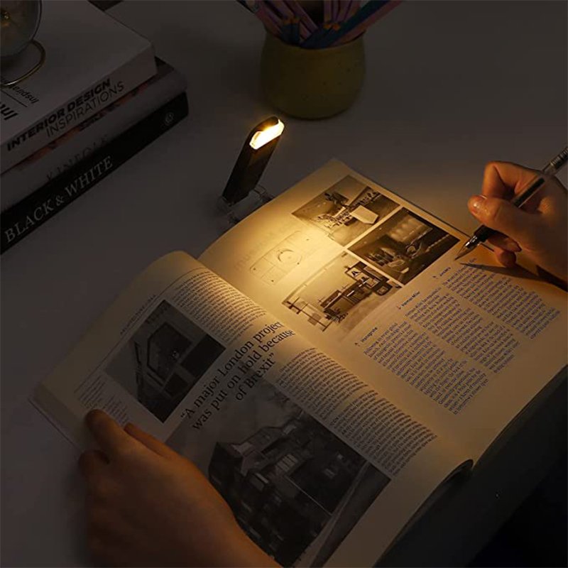 3 colors Book Reading Light Portable book-reading-light-with-clip