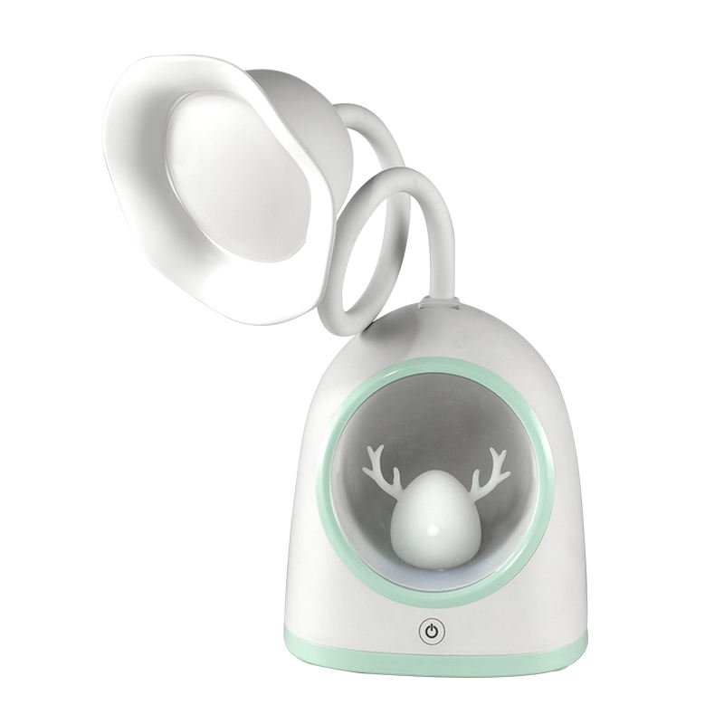 Deer Mini USB Flexible Touch Reading Lamps for Home Office Table Lamps Usb Charging Desk Lamp LED Modern