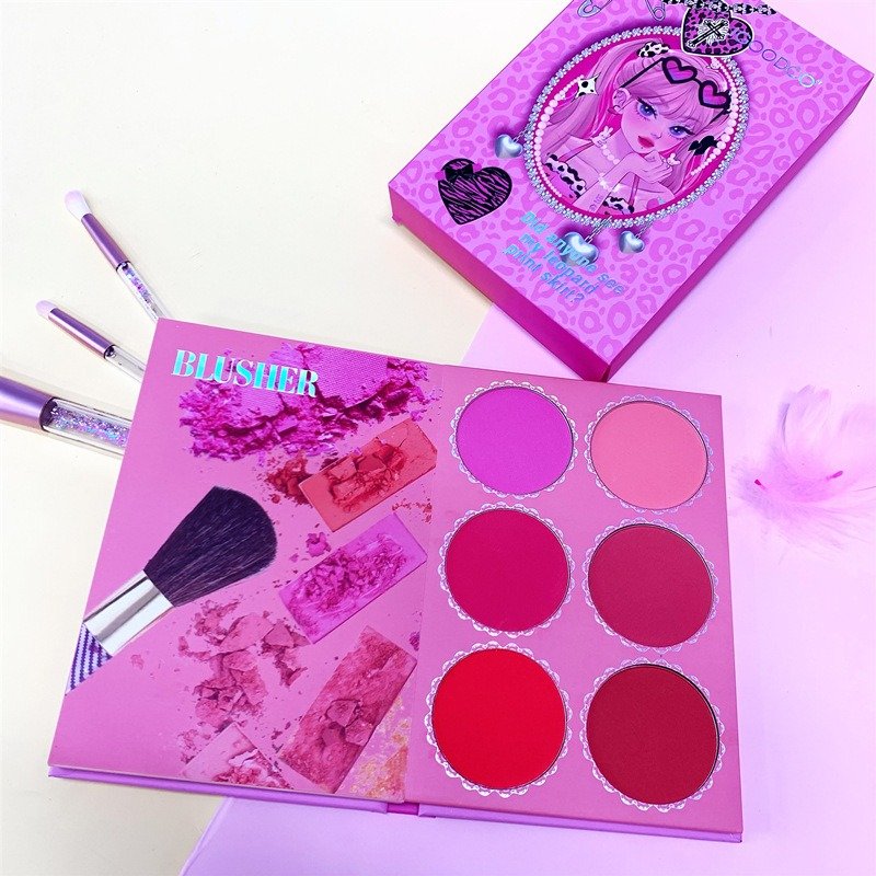 IGOODCO Brand 24-color eyeshadow + 6-color highlighter + 6-color blush + 7-color concealer book-style makeup palette