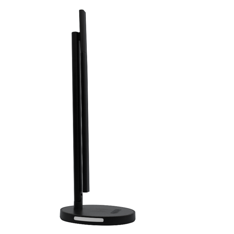 multifunctional led desk light with 15W fast wireless phone charge bedside reading lamp touch dimmable study book stand lamp