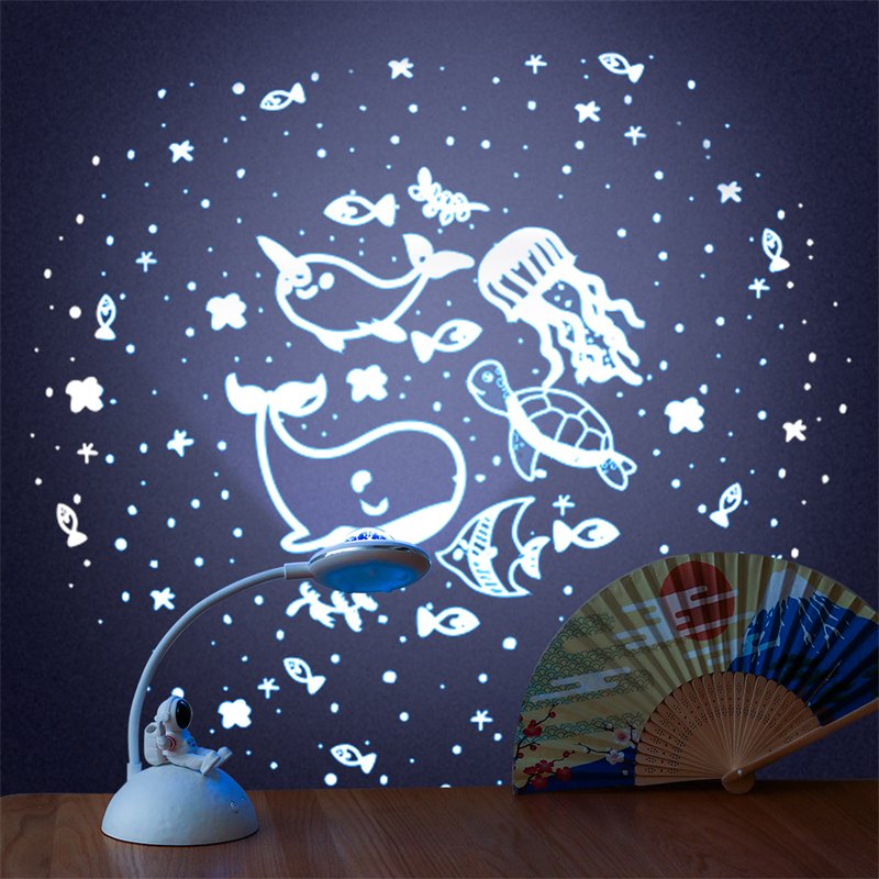 Factory OEM Rechargeable astronaut Lamp kid cute Usb Home Book Reading MINI LIGHT Reading