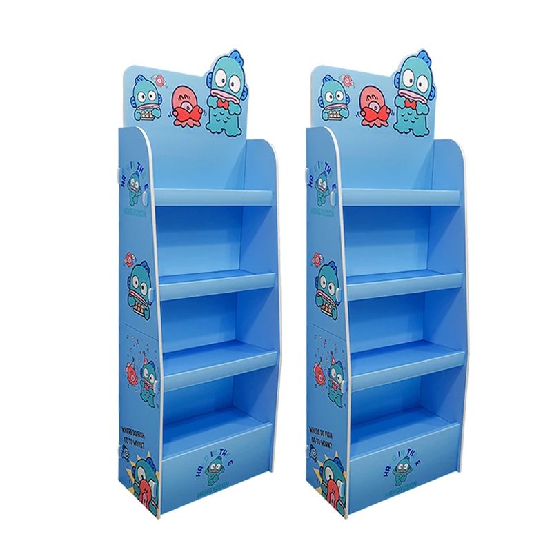 Promotion Customized Countertop PVC Cardboard Box Snack Food Bottle Display Stand