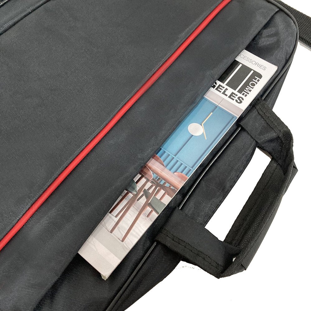 Black 15 16 17 Inches Light High Quality Fashion Practical Multi-functional Note Book Laptop Bag Case With Custom Print Logo