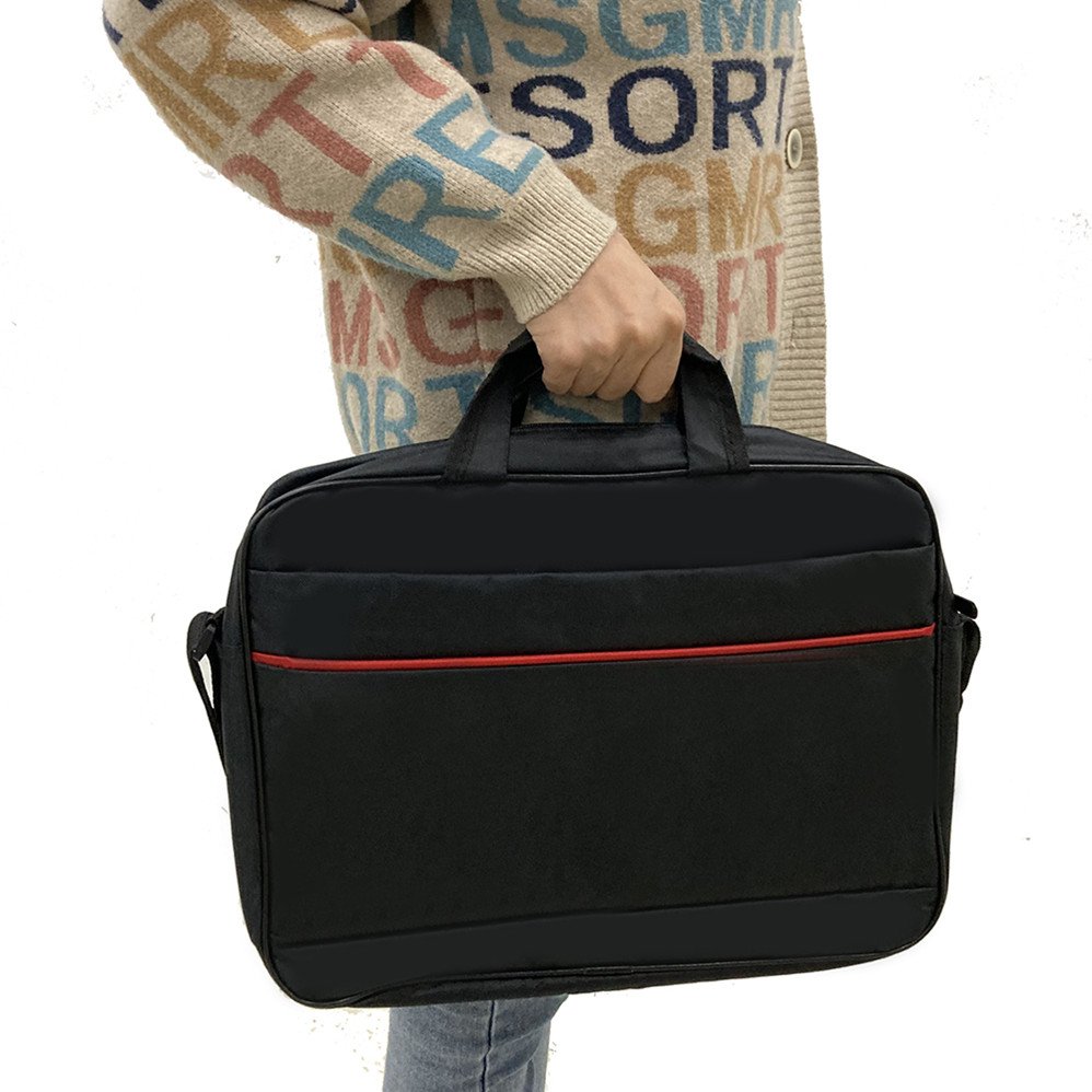 Black 15 16 17 Inches Light High Quality Fashion Practical Multi-functional Note Book Laptop Bag Case With Custom Print Logo