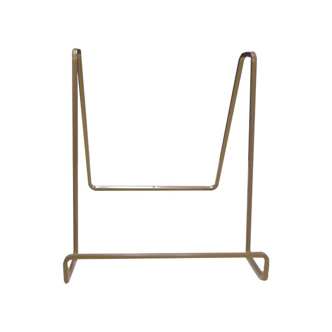 Metal Mini Book Shelf One Notebook Display Rack for Leisure Time
