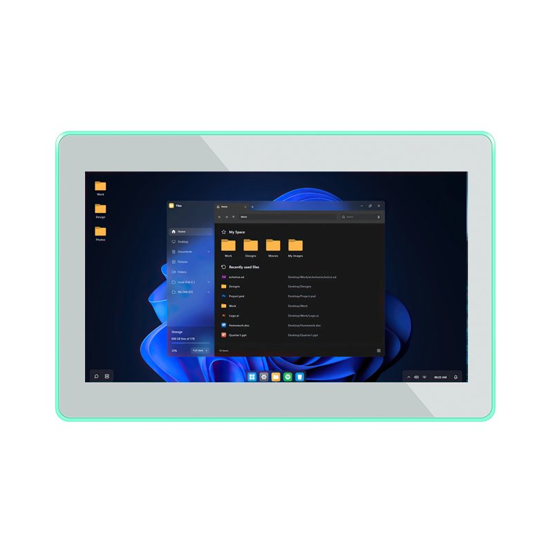 ODM 15.6 Inch Meeting Room Booking Scheduler Android Tablet RK3566 Large Memory Wall Mounted POE NFC Tablet with Led Light