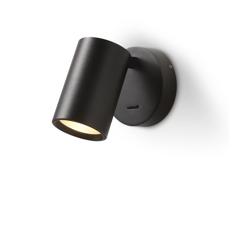 modern style 3W COB aluminum brushed golden hotel led reading light