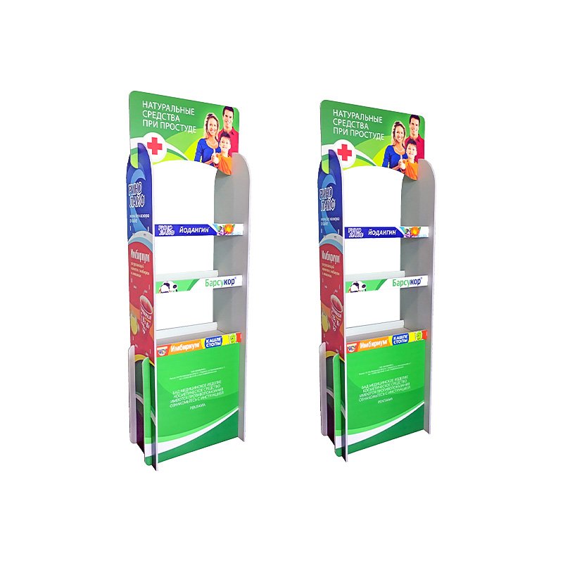 Custom Retail Pop PVC Cardboard Display Stand Store Chocolate Candy Food Cardboard Pallet Display Stand in Store or Supermarket