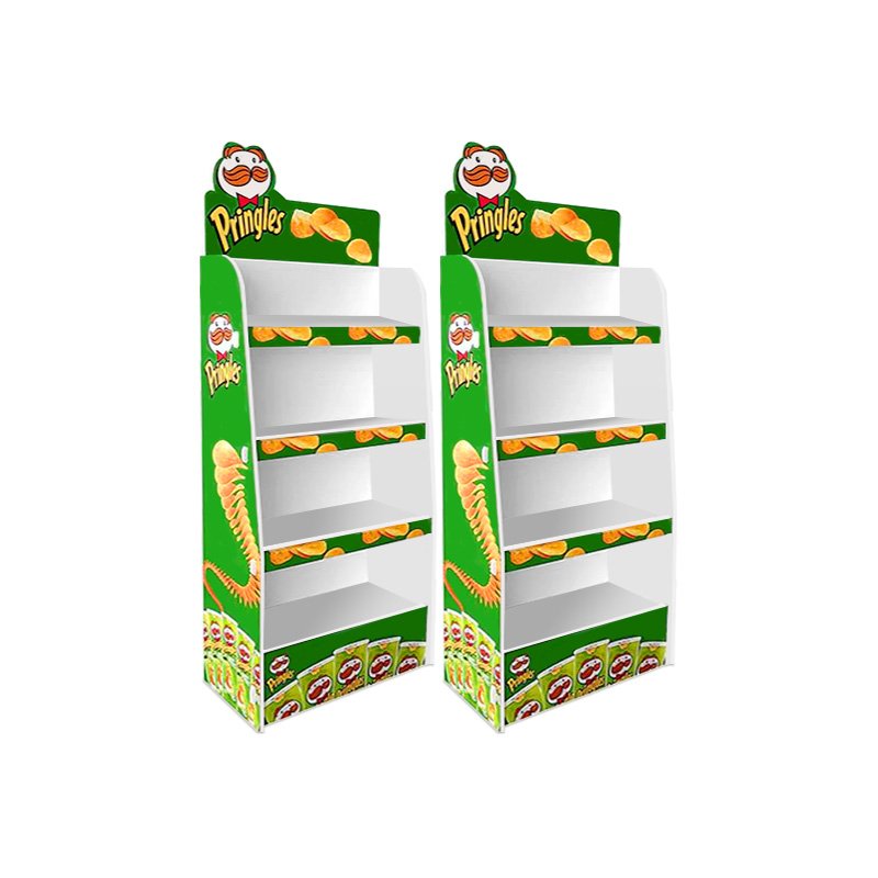 Custom Retail Pop PVC Cardboard Display Stand Store Chocolate Candy Food Cardboard Pallet Display Stand in Store or Supermarket