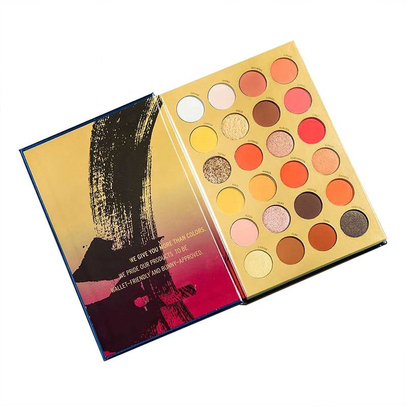Wholesale 72 Colors Book Shape Makeup Palette Eye Shadow Shimmer Glitter Matte Eyeshadow Palette