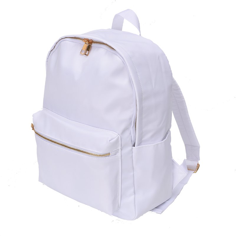 Kaijie Unisex Waterproof Oxford Polyester School Backpack Fashionable Letter Zipper Design for Students Teens Boys and Girls