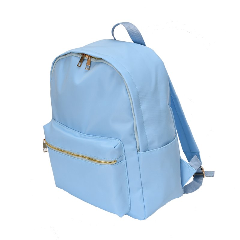 Kaijie Unisex Waterproof Oxford Polyester School Backpack Fashionable Letter Zipper Design for Students Teens Boys and Girls