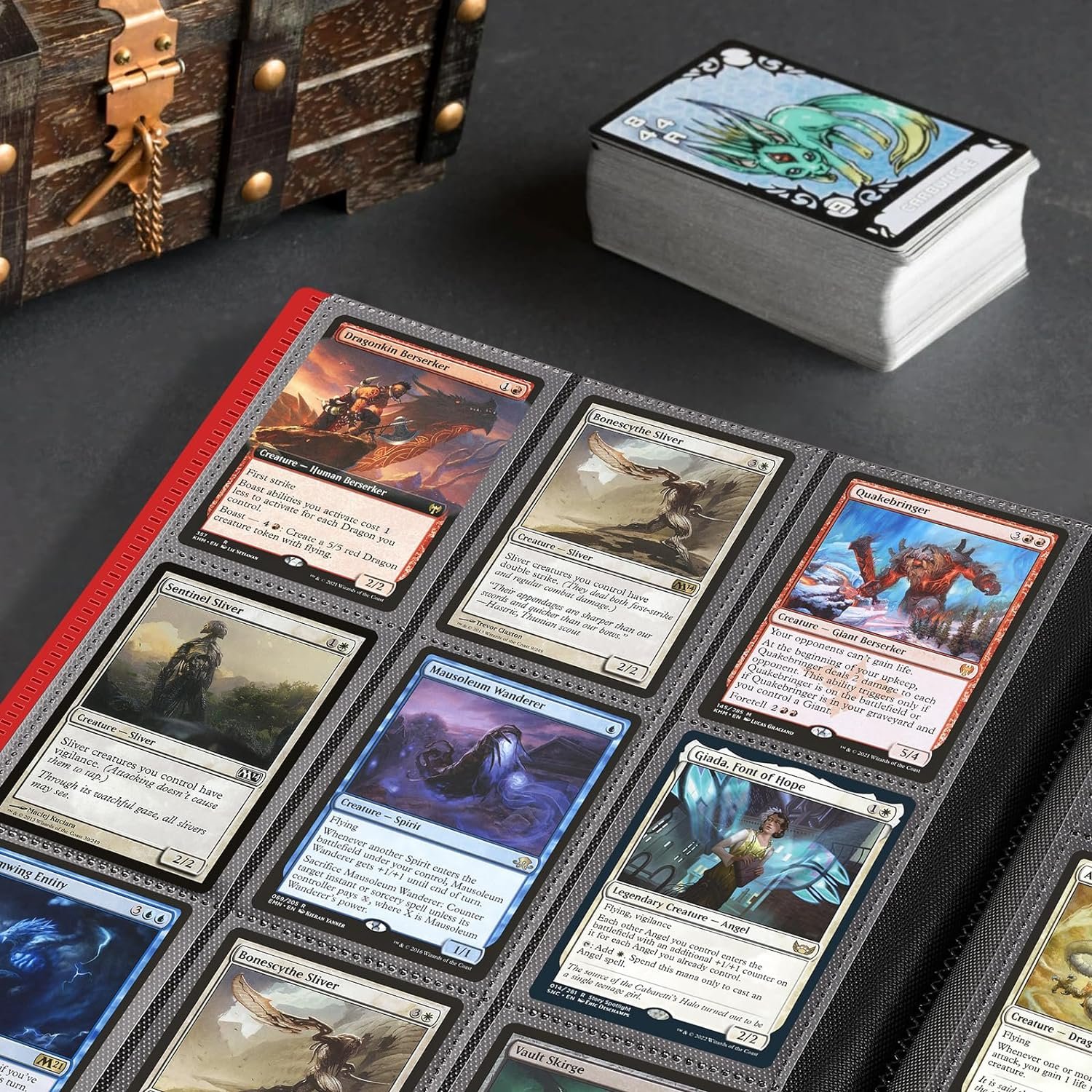 Wholesale High Quality Yu-Gi-Oh MTG Kpop Baseball Card Album Collectors Sport 9 Pocket Pokemon Trading Card Binder