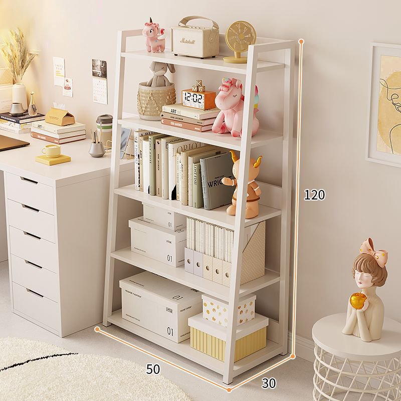 Simple Modern Iron Art Storage Display Rack Portable Book Shelf Decoration Steel Shelves Against The Wall