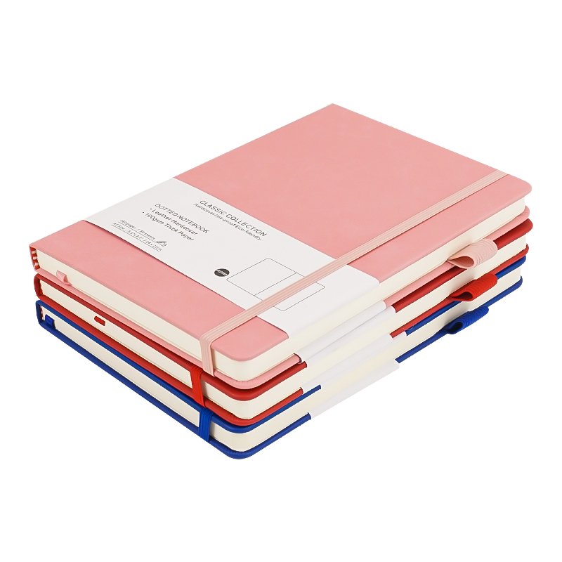 Multicolor Thick Cheap Custom Notebook Manufacturer Wholesale Students Leather Stationery Hardcover Diary For School