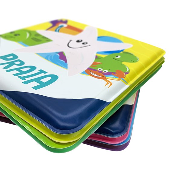 New Design Water Coloring Bath Book PEVA Waterproof foam Baby Bath Book for kids, Reusable&Safe for Kids, Colorful Bath Book