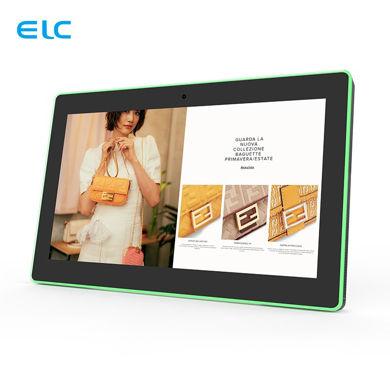 WA1583T 15.6 inch POE tablets LCD touch screen LED Light Bar Booking System Meeting room tablet