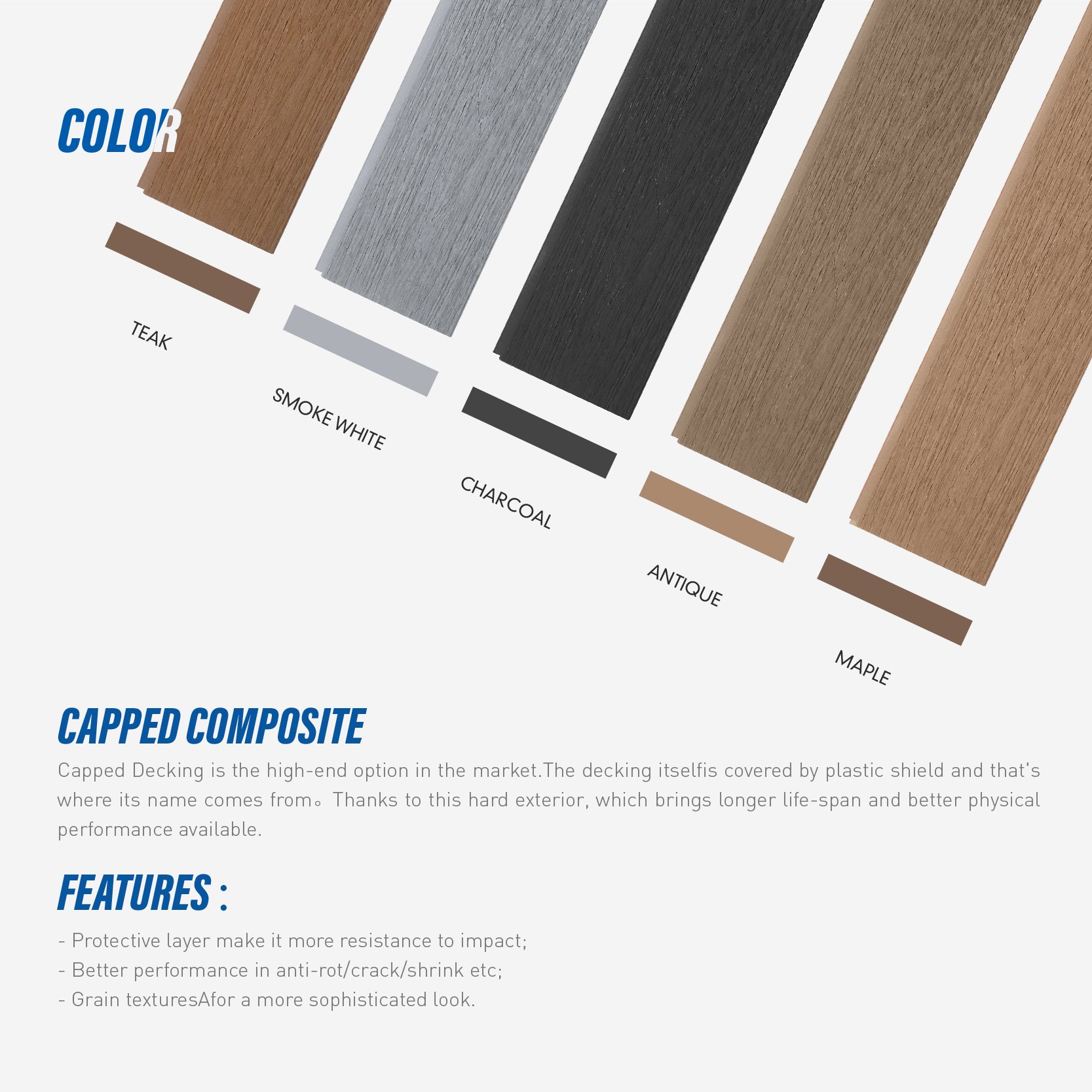 Privacy fencing house decorative wood plastic composite panel resistance cheap house wood plastic composite panel wpc fence