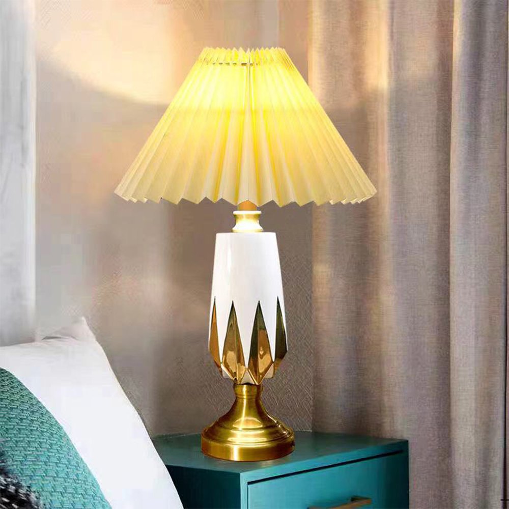 American Retro LED Table Lamp European Luxury Night lamps home decor Living Room Hotel Bedroom bedside lamp Desk Light