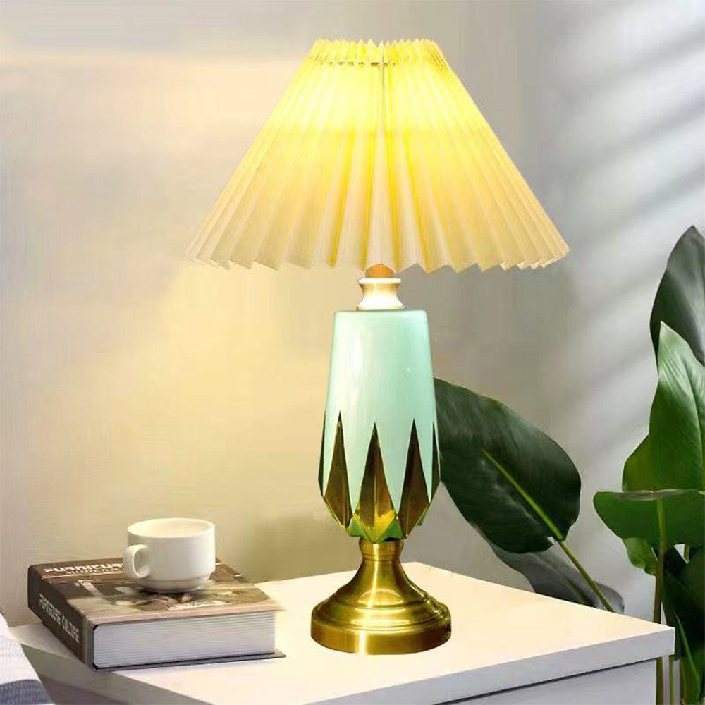 American Retro LED Table Lamp European Luxury Night lamps home decor Living Room Hotel Bedroom bedside lamp Desk Light