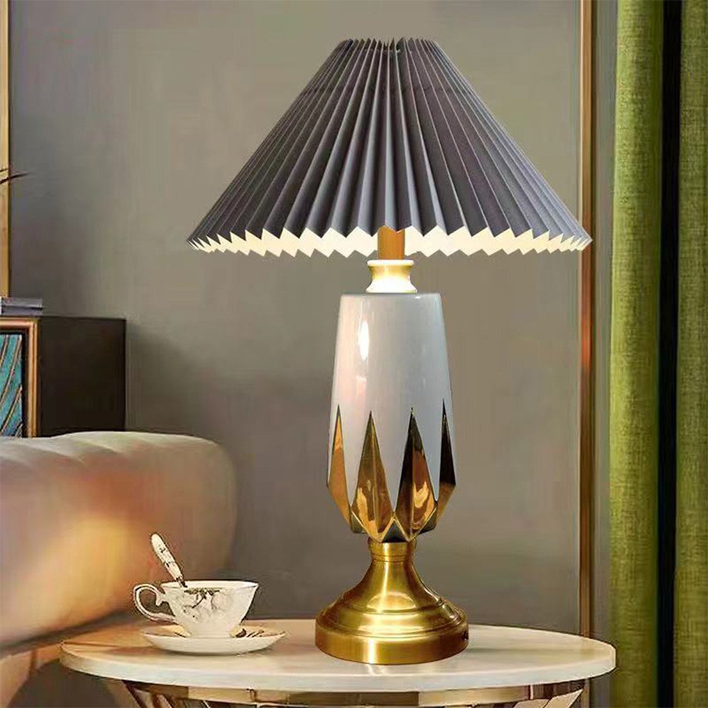 American Retro LED Table Lamp European Luxury Night lamps home decor Living Room Hotel Bedroom bedside lamp Desk Light